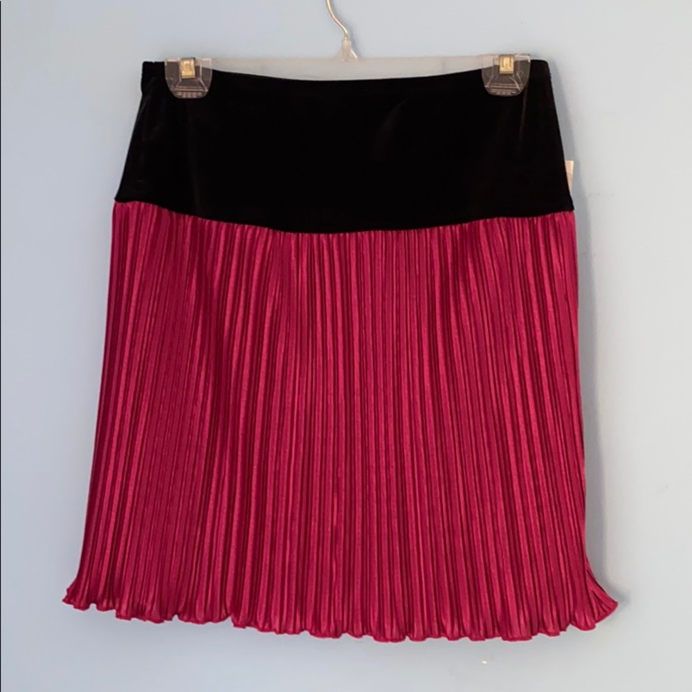 Zoey Girl Black & Hot Pink Skirt